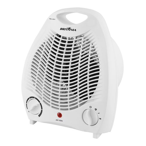 Aquecedor com ventilador Britânia AB1100 2 em 1 Branco
