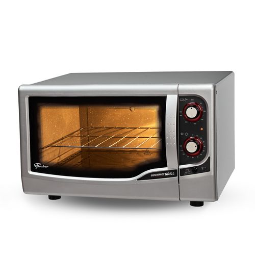 Forno Elétrico Fischer Gourmet Grill 44 litros 9741 - Prata