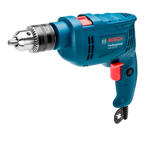 Furadeira de Impacto Bosch GSB 550RE Profissional Reversível 550W