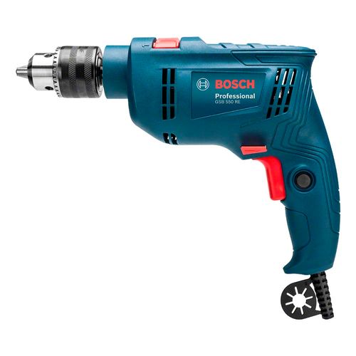 Furadeira de Impacto Bosch GSB 550RE Profissional Reversível 550W