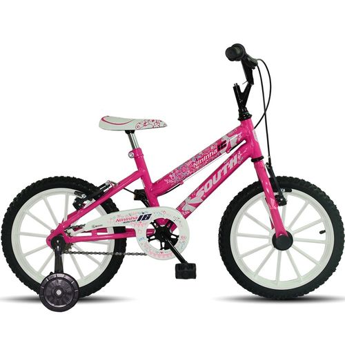 Bicicleta South Bike Infantil Nininha Aro 16 - Rosa Pink
