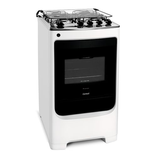 Fogão Consul 4 bocas com Acendimento Automático CFO4 – Branco