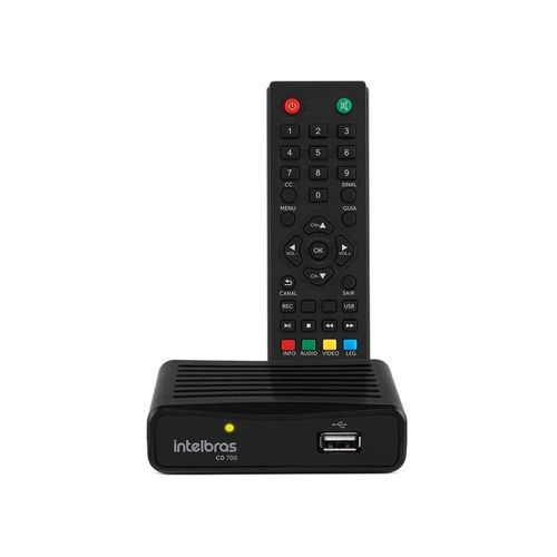Conversor Digital Intelbras CD700 Full HD com Gravador