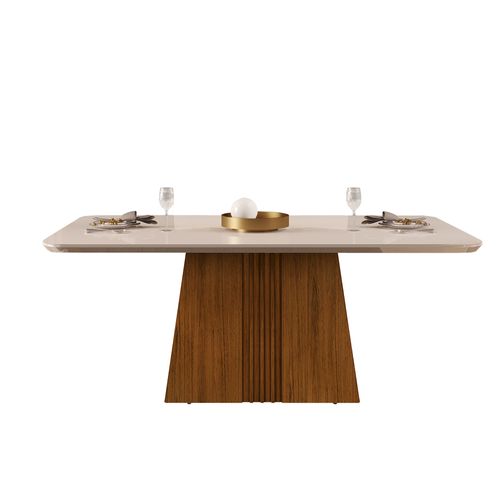 Mesa de Jantar DJ Itália 1700 x 900 - Freijó/Off White