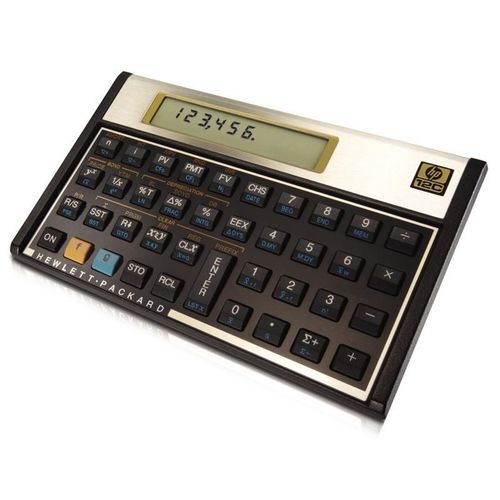 Calculadora Financeira HP 12C Gold - 120 Funções - Visor LCD