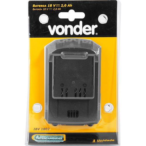 Bateria Vonder 18V 2.0AH IBV1802 - Preto