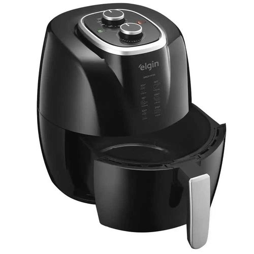 Fritadeira Elgin Space Fryer Sem Óleo 5 Litros - Preta