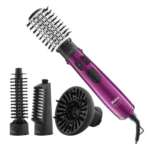 Escova Rotativa Philco Beauty Shine PEC07R com Difusor - Lilás