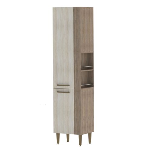 Paneleiro Jaeli Bela G100 com 2 Portas 50x213cm - Cartagena/ Cordilheira