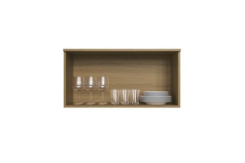 Aéreo Basculante de Cozinha Decibal Concept 1 Porta CO7111 – Ipê