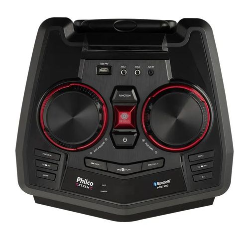 Caixa de Som Amplificada Philco 750W Ex Bass PCX7100 - Bivolt