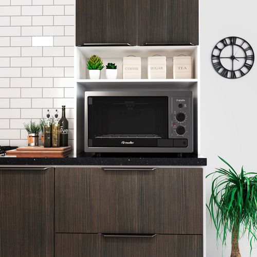 Forno Elétrico Mueller Fratello 44 litros com Timer - Grafite