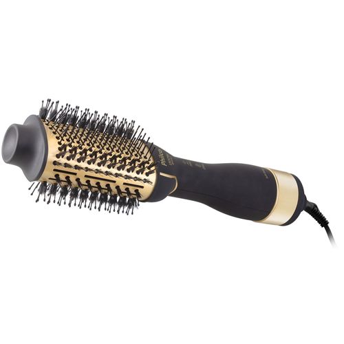 Escova Secadora Philco PES15 Pure Hairbrush Soft Gold Íons 1300W – Preta – Bivolt