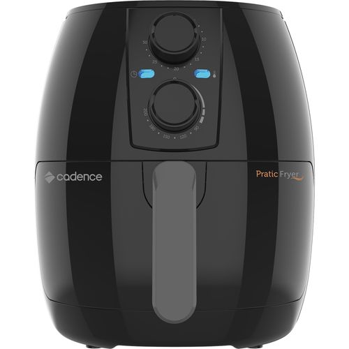Fritadeira Cadence Sem Óleo Pratic Fryer 3 Litros FRT515 - Preta