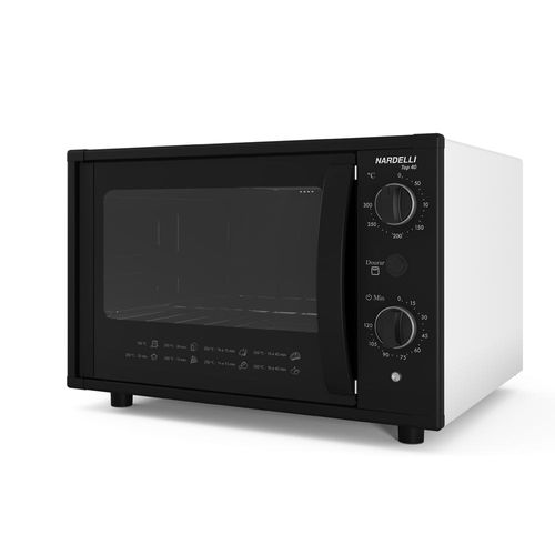 Forno Elétrico Nardelli Top40 com Timer 40 Litros - Preto