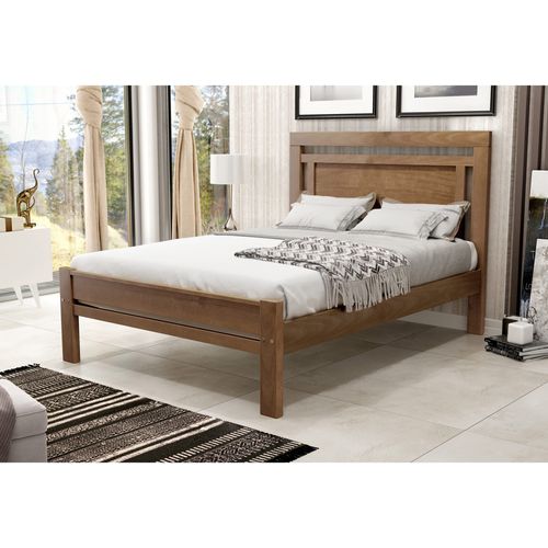 Cama de Casal Cavazotto Paris - Imbuia