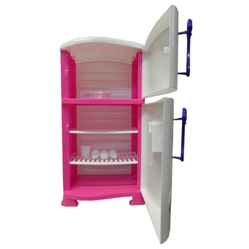 Refrigerador Xalingo Pop Casinha Flor Estilo - Rosa