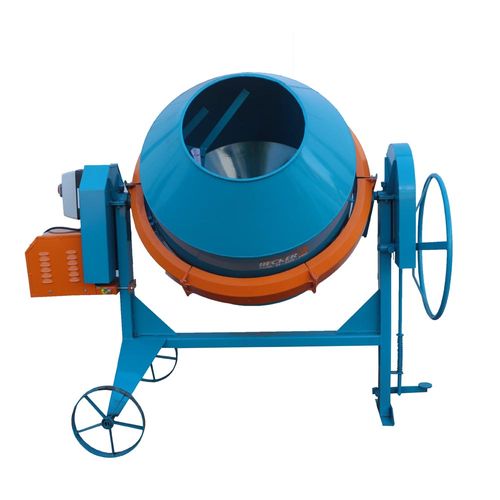 Betoneira Industrial Becker 135 Litros Motor 1/2CV com Chave de Segurança - Azul