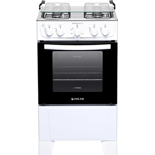 Fogão Atlas 4 Bocas Mônaco Plus com acendimento automático - Branco