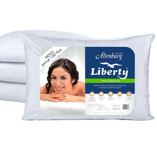 Travesseiro Altenburg Liberty Percal 180 fios para fronhas 50X70cm