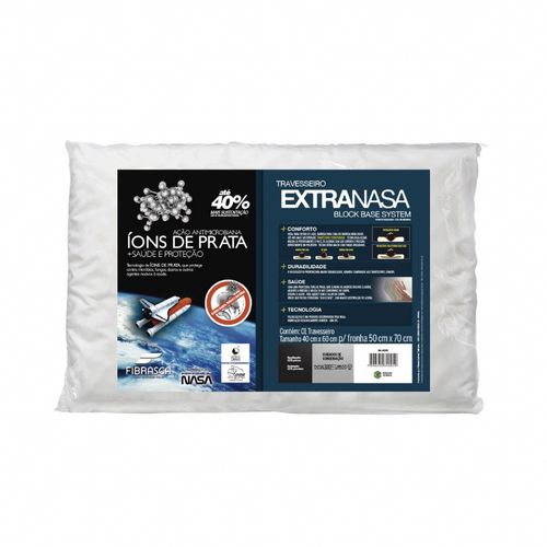 Travesseiro Fibrasca Extranasa íons de prata – 50 x 70cm