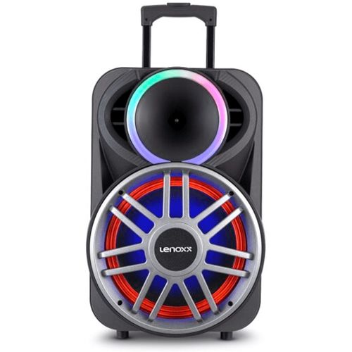Caixa de Som Amplificada Lenoxx 12" Bluetooth LCA12 Bivolt - Preta