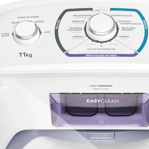 Lavadora de Roupa Electrolux LES11 Essential Care 11Kg - Branca