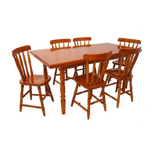 Mesa Piratini para 6 Lugares – Verniz Natural