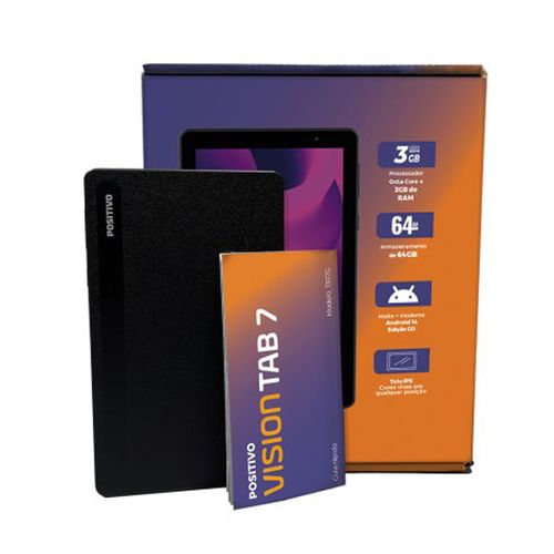 Tablet Positivo Vision TAB7 T307 64GB - Preto