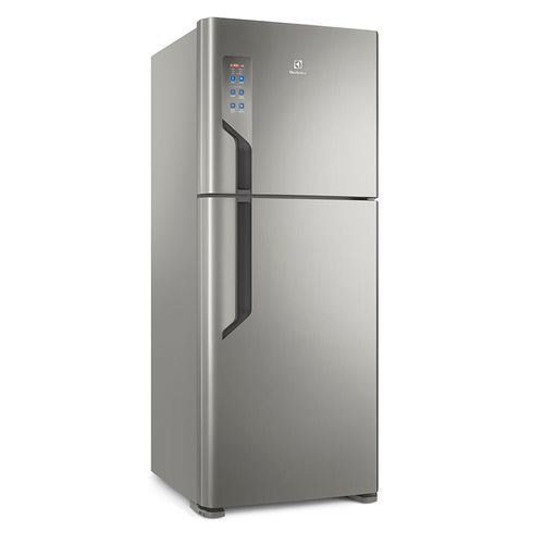Geladeira Electrolux 431L Frost Free 2 Portas Top Freezer TF55S - Inox