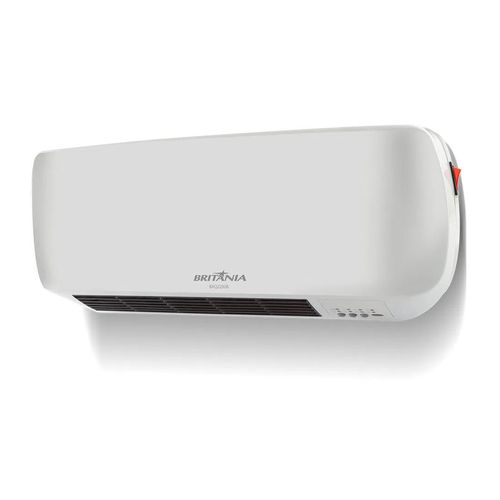Aquecedor de Parede com Ventilador Britânia BAQ2200B 1500W - Branco