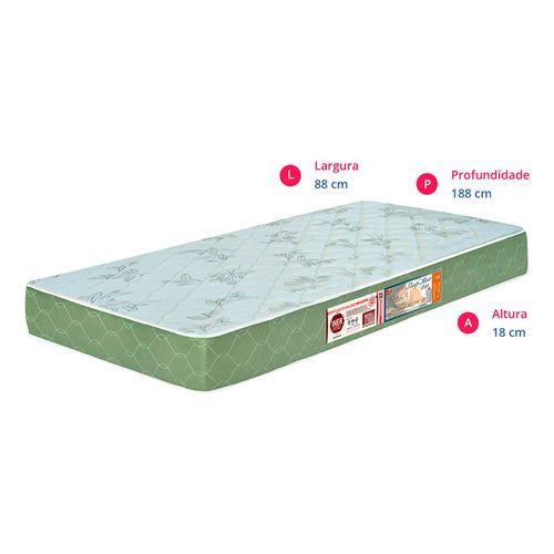Colchão Solteiro Castor Sleep Max D33 Selado 88cm