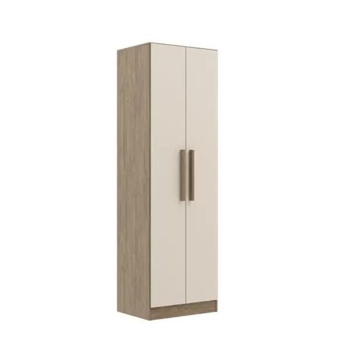 Roupeiro Multiuso Decibal RP1206 - Wood/Cristalo