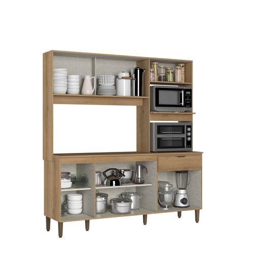 Conjunto Cozinha Flórida THB - Capuccino e Menta