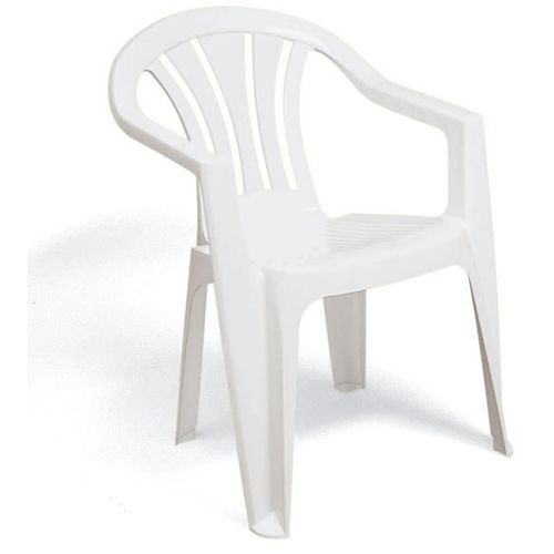 Cadeira Tramontina Bertioga PVC 92207010 - Branca