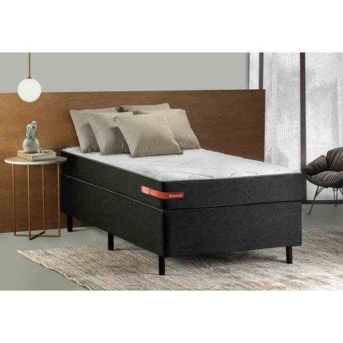 Box para Colchão Solteiro Inducol Special Sleep 96cm - Preto