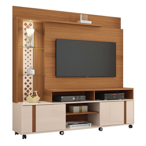 Estante Home HB Vitral - Nature/ Off White