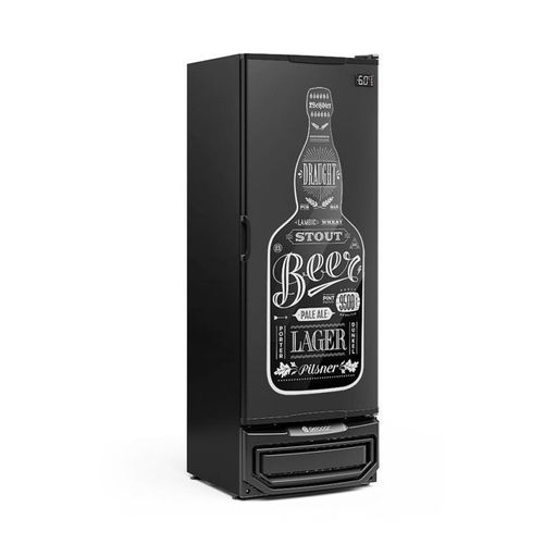 Refrigerador Gelopar GFBA400 410 Litros 144 Garrafas - Preta
