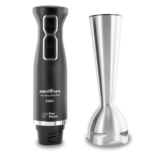 Mixer Britânia BMX355P Inox Maxx 350W - Preto