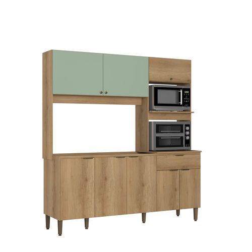 Conjunto Cozinha Flórida THB - Capuccino e Menta