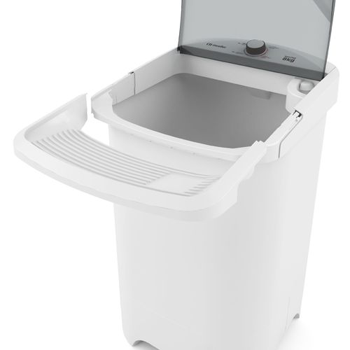 Lavadora de roupa tanquinho Mueller Supertank Lite 8Kg - Branca