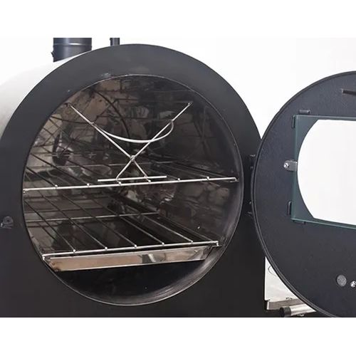 Forno a Lenha Balfort com Revestimento em Inox 80cm - Preto