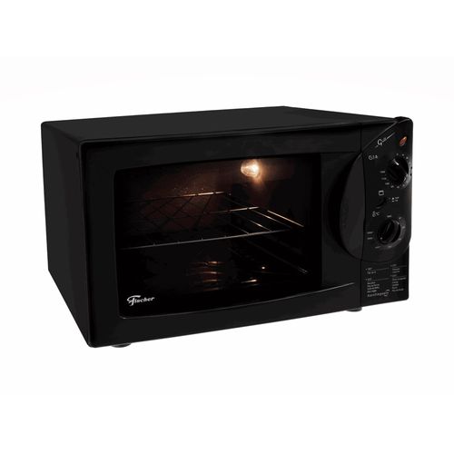Forno Elétrico Fischer Gourmet Grill 44 litros - Preto
