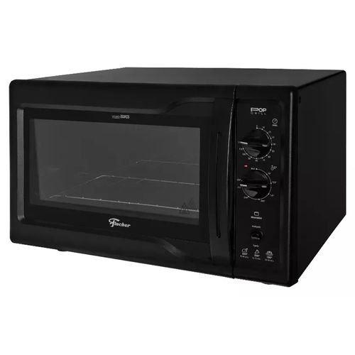 Forno Elétrico Fischer 44 Litros Pop Grill - Preto