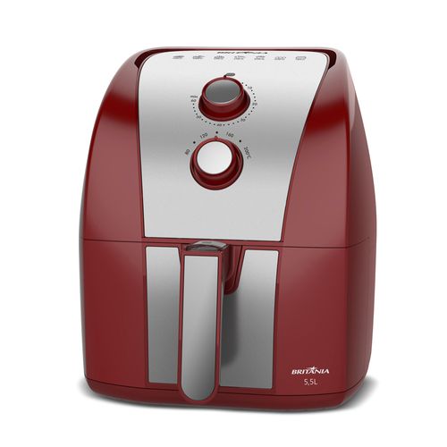 Fritadeira Britânia Air Fryer 5,5 litros BAF55A - Vermelha