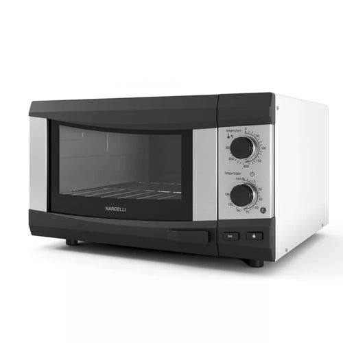 Forno Elétrico S45 Nardelli 45 Litros - Cinza e Branco