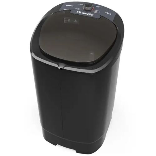 Tanquinho de Lavar Roupa Mueller Semiautomático 20Kg MLT20B - Preto