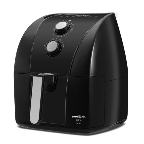 Fritadeira Britânia Air Fryer 5,5 litros BFR50 - Preta