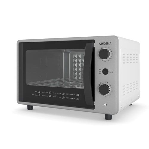 Forno Elétrico S45 Nardelli 45 Litros - Cinza e Branco