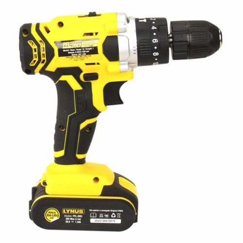 Parafusadeira e Furadeira Lynus 20V com Maleta PFL20CI